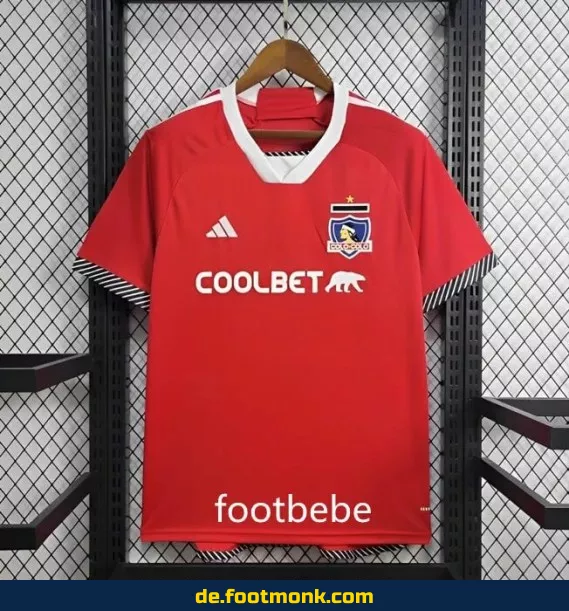 Colo-Colo 2024/2025 Drittes Trikot Rot – Fußballtrikot Herren/Damen/Kinder | Günstige Vereinstrikots | Authentisch & Personalisierbar