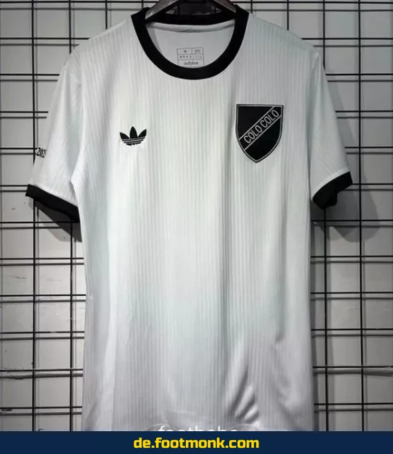 Maillot Colo-Colo 2025/2026 Retro Weiß – Authentisches Fußballtrikot für Fans