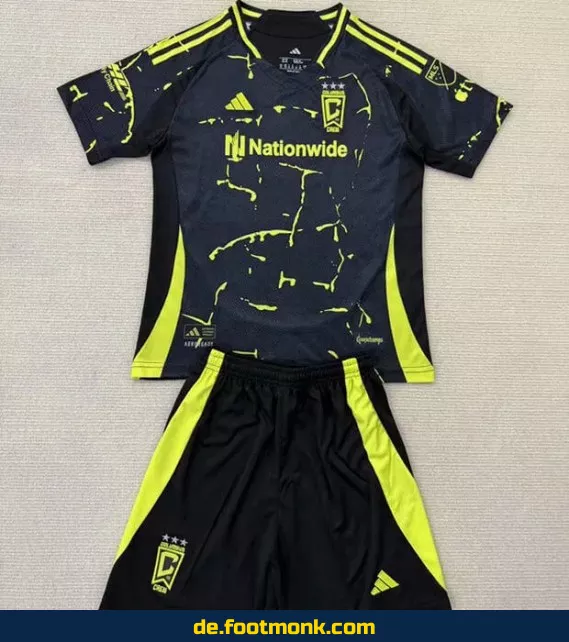 Columbus Crew Auswärtstrikot Kinder 2025/2026 – Günstige Fußballtrikots online kaufen | Authentisches Vereinstrikot | Personalisierbar