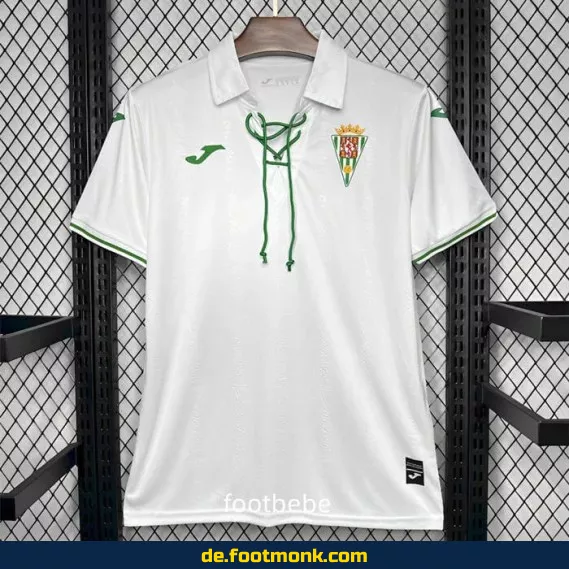 Fußballtrikot Cordoba 2024/2025 – 70 Jahre Edition – Weiß – Herren/Damen/Kinder – Authentisch & Personalisierbar