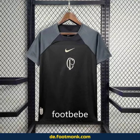 SC Corinthians Trainings-Trikot 2024/2025 – Herren Fußballtrikot schwarz – Günstig online kaufen | Nike/Adidas | Personalisierbar