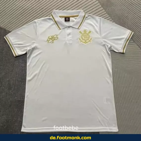 Corinthians Polo Trikot 2025/2026 – Weiß | Authentisches Fußballtrikot | Herren, Damen & Kinder | Günstig online kaufen | Nike/Adidas | Personalisierbar
