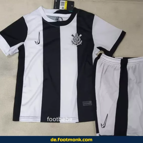 Corinthians Kinder Fußballtrikot 2024/2025 – Drittes Trikot – Günstige Fussballtrikots Online Kaufen