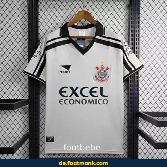 Vintage Corinthians Heimtrikot 1997/1998 – Authentisches Retro-Fußballtrikot für Herren