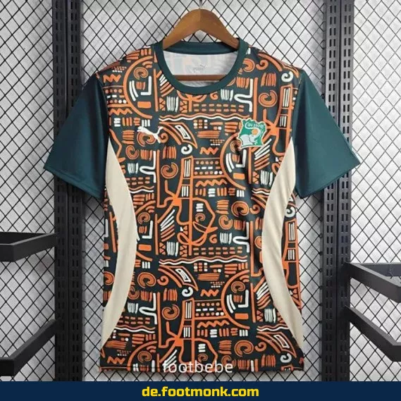 Elmastrikot Côte d'Ivoire 2025/26 Trainingsshirt – Günstige Fußballtrikots online kaufen