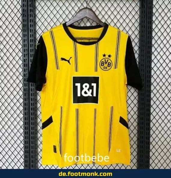 BVB Dortmund Heimtrikot 2024/2025 – Offizielles Herren Fußballtrikot | Günstig im Fan-Shop kaufen | Personalisierbar mit Name & Nummer | Nike Bundesliga Trikot