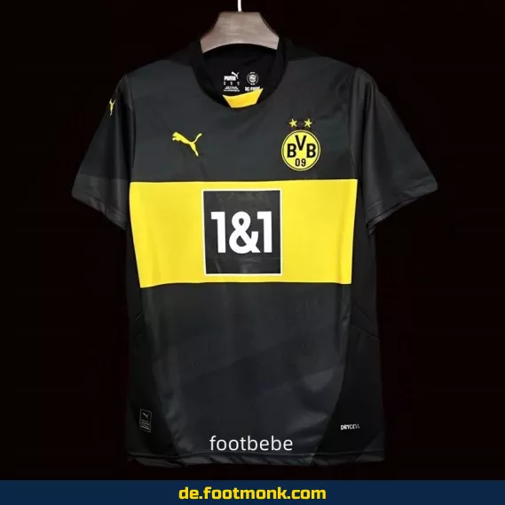 Borussia Dortmund Auswärtstrikot 2024/2025 – Offizielles Herren Fußballtrikot (Schwarz) – Günstig online kaufen | Nike Vereinstrikot | Personalisierbar mit Name & Nummer