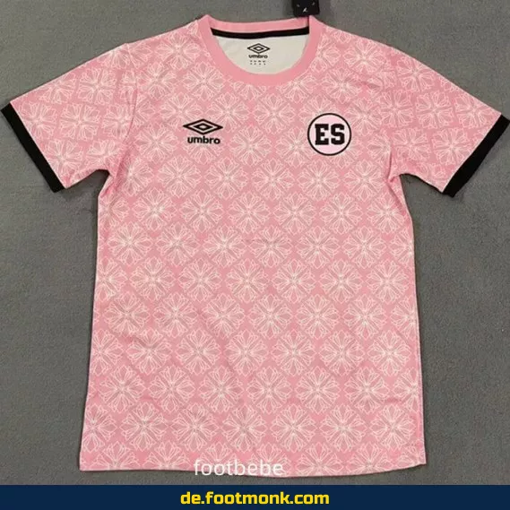 El Salvador 2025/2026 Fußballtrikot – Rosa, Authentisch, Günstig, Für Damen & Herren