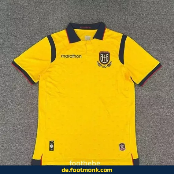 Fußballtrikot Equateur 2025 100 Jahre Heim – Günstig online kaufen | Personalisierbar | Herren, Damen & Kinder
