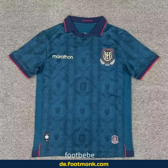 Fußballtrikot Ecuador 2025 100 Jahre Auswärts – Günstig online kaufen | Herren, Damen & Kinder | Personalisierbar | Nike & Adidas
