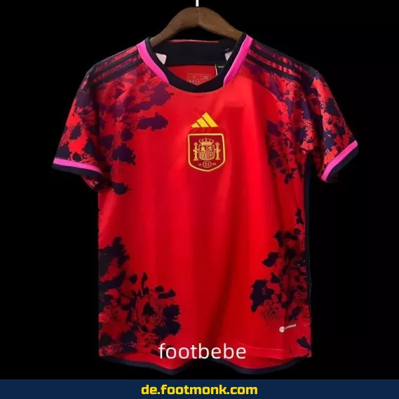 Spanien Trikot 2024/2025 – Spezialedition Rot | Fußballtrikots Herren/Damen/Kinder | Authentisch | Nike/Adidas | Fussballtrikot günstig kaufen