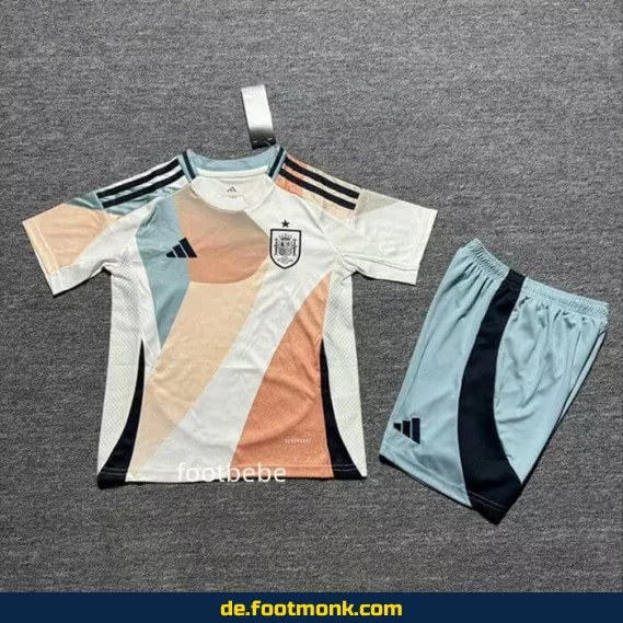 Spanien Kinder Fußballtrikot 2025 Auswärts – Günstig online kaufen