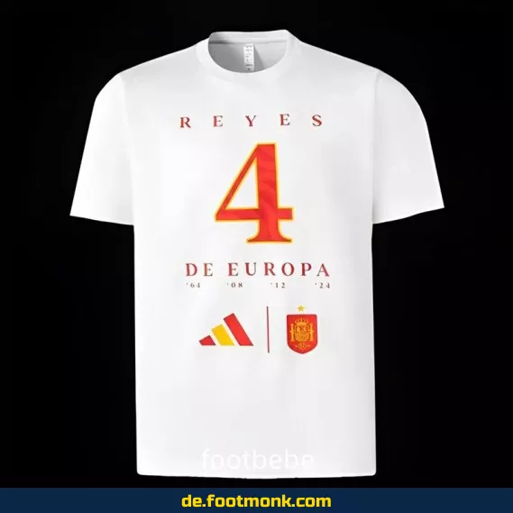 Spanien EM 2024 Heimtrikot weiß – Fußballtrikot Herren/Damen/Kinder – Authentisches Adidas/Nike Trikot – Jetzt günstig online kaufen