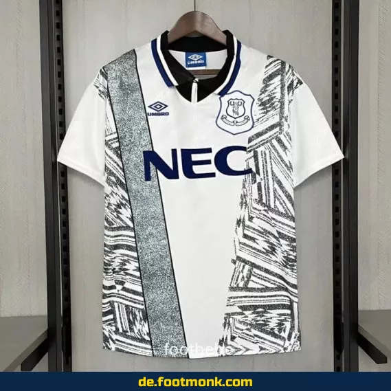 Everton Vintage Trikot 1994/95 Auswärts – Retro Fußballtrikot Herren/Damen