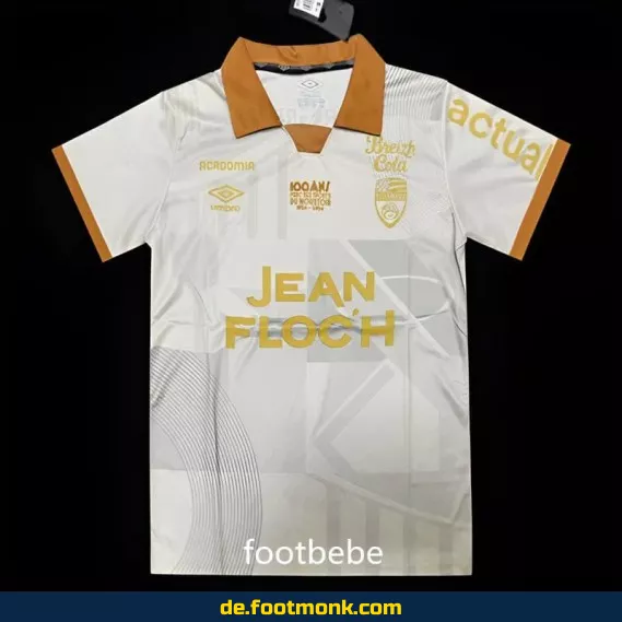 FC Lorient 2024 100 Jahre Gedenktrikot – Offizielles Retro Fußballtrikot für Herren, Damen & Kinder | Limitierte Edition | Personalisierbar