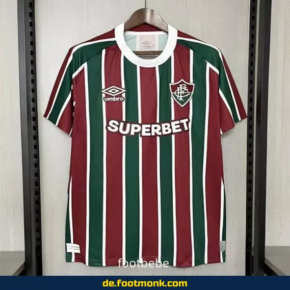 Fluminense Heimtrikot 2025/2026 – Authentisches Fußballtrikot für Herren, Damen & Kinder | Günstig online kaufen | Personalisierbar mit Nummer & Name
