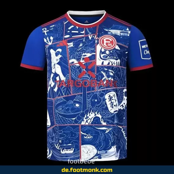 Fortuna Düsseldorf Trikot 2025/2026 – Authentisches Fußballtrikot in Blau | Herren, Damen & Kinder | Günstig online kaufen | Personalisierbar mit Nummer & Name