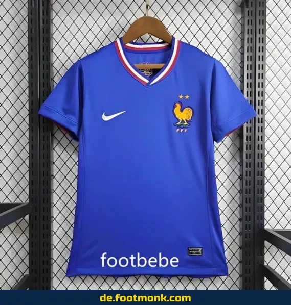 Frankreich Heimtrikot Damen EM 2024 blau – Offizielles Fußballtrikot | Günstige Fussballtrikots online kaufen