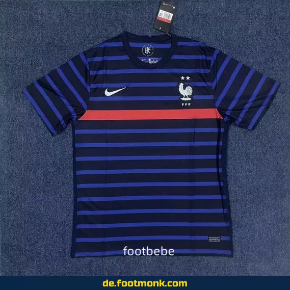 Frankreich Vintage Fußballtrikot 2020/2021 Heim – Authentisches Retro-Trikot für Herren, Damen & Kinder