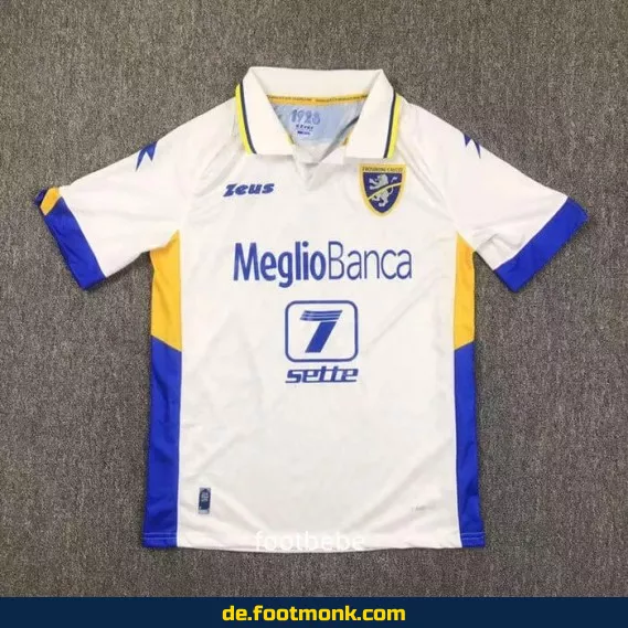 Frosinone Calcio Auswärtstrikot 2024/2025 – Weißes Fußballtrikot Herren/Damen/Kinder | Günstige Vereinstrikots | Nike/Adidas | Personalisierbar mit Nummer & Name