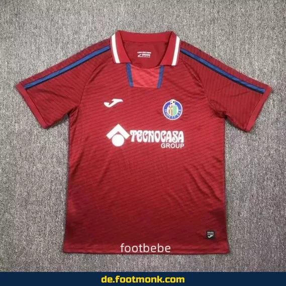 Getafe Auswärtstrikot 2024/2025 – Rot | Fußballtrikot Herren/Damen/Kinder | Günstige Vereinstrikots | Nike/Adidas | Personalisierbar