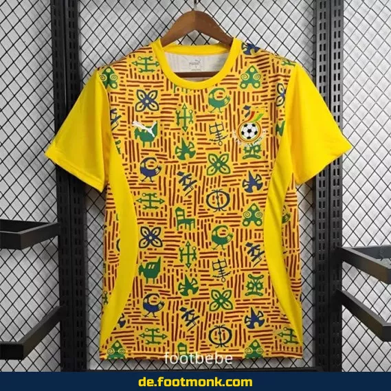 Ghana Fußballtrikot 2024/2025 Trainingsshirt – Herren/Damen/Kinder – Authentisch & Günstig