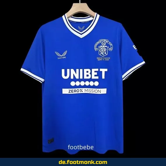 Glasgow Rangers 125 Jahre Jubiläumstrikot 2024/2025 – Authentisches Fußballtrikot in Blau | Herren, Damen & Kinder | Nike/Adidas | Personalisierbar mit Nummer & Name | Retro-Vereinstrikot | Günstig online kaufen