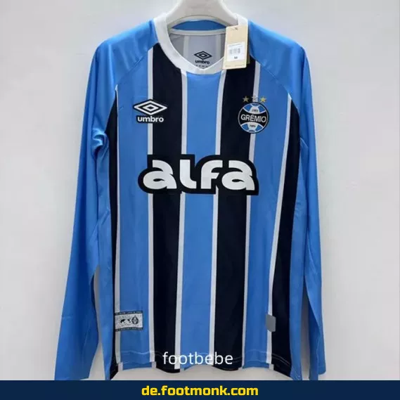 Grêmio Heimtrikot 2025/2026 Langarm – Authentisches Fußballtrikot für Herren | Günstige Vereinstrikots online kaufen