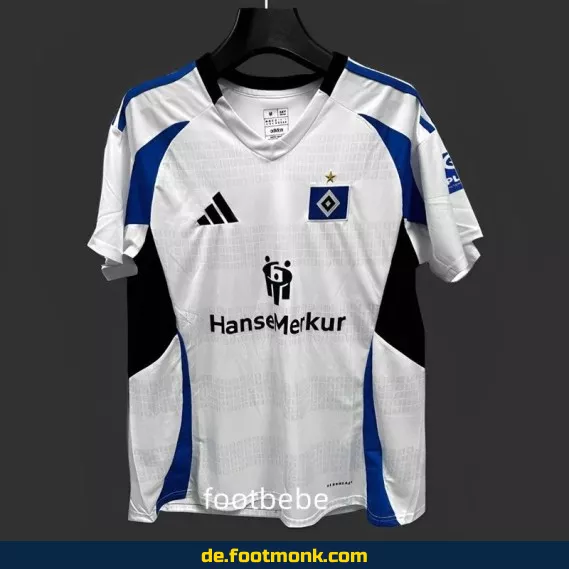 HSV Heimtrikot 2024/2025 weiß – Offizielles Fußballtrikot für Herren, Damen & Kinder | Günstige Fussballtrikots kaufen | Personalisierbar mit Nummer & Name