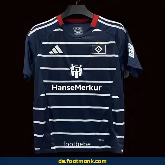 HSV Auswärtstrikot 2024/2025 – Offizielles Fußballtrikot Herren/Damen/Kinder – Günstige HSV Vereinstrikots im Shop – Personalisierbar mit Nummer & Name