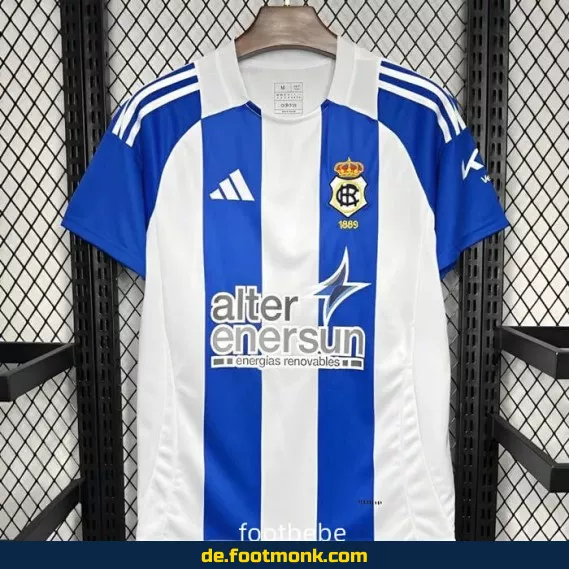 Recreativo Huelva Heimtrikot 2024/2025 – Authentisches Fußballtrikot Herren/Damen/Kinder | Günstig online kaufen | Personalisierbar mit Nummer & Name
