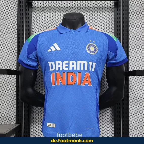 Indien Trikot 2025/2026 blau – Fußballtrikot Herren/Damen/Kinder | Günstig online kaufen | Authentisches Fussballtrikot
