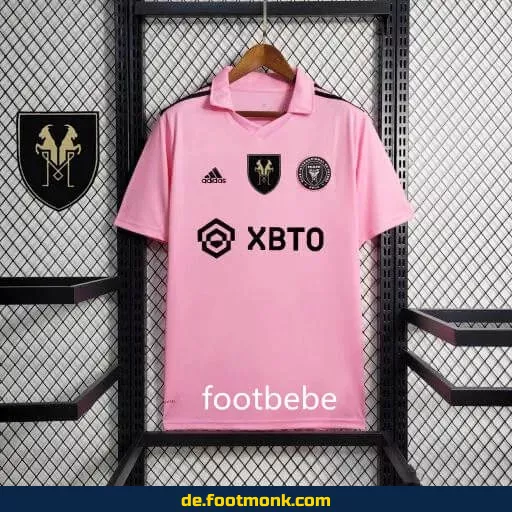 Inter Miami Heimtrikot 2023/2024 – Rosa mit Vereinswappen – Fußballtrikot Herren/Damen/Kinder – Authentisches Nike/Adidas Trikot – Jetzt günstig online kaufen