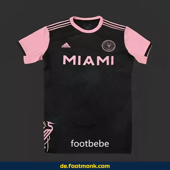 Inter Miami Fußballtrikot 2023/2024 – Schwarz-Rosa | Herren/Damen/Kinder | Authentisches Vereinstrikot | Nike/Adidas | Personalisierbar