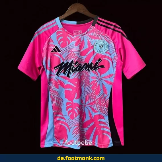 Inter Miami 2024/2025 Herren Fußballtrikot – Rot Rosa | Authentisches Nike/Adidas Vereinstrikot | Damen & Kinder | Personalisierbar mit Nummer & Name