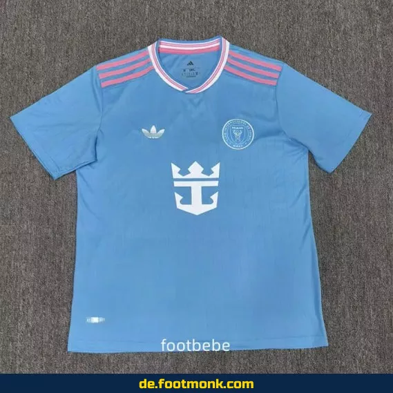 Inter Miami 2025/2026 Drittes Trikot – Blau | Günstige Fußballtrikots | Herren, Damen & Kinder | Authentisch | Nike/Adidas | Personalisierbar