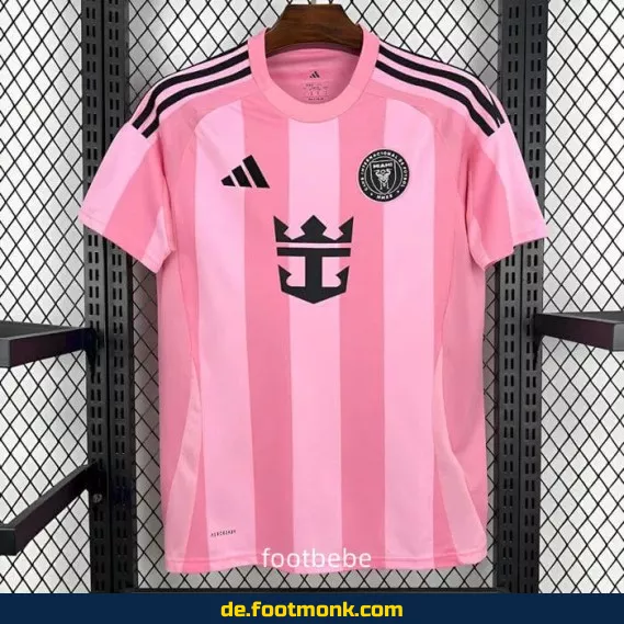 Inter Miami Heimtrikot 2025/2026 – Rosa – Fußballtrikot Herren/Damen/Kinder – Authentisches Nike/Adidas Vereinstrikot – Personalisierbar mit Nummer & Name