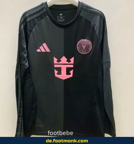 Inter Miami Auswärtstrikot 2025/2026 – Langarm Fußballtrikot Herren/Damen – Authentisches Vereinstrikot von Adidas/Nike – Jetzt günstig online kaufen