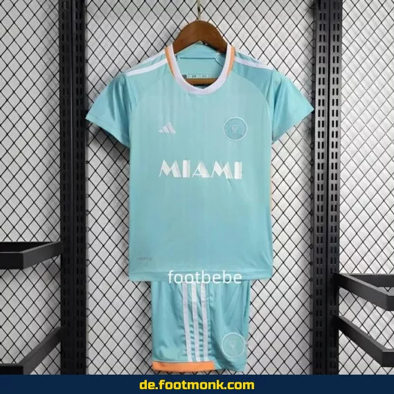 Inter Miami Kinder Fußballtrikot 2024/2025 Third Blau – Günstige Fussballtrikots Online Kaufen