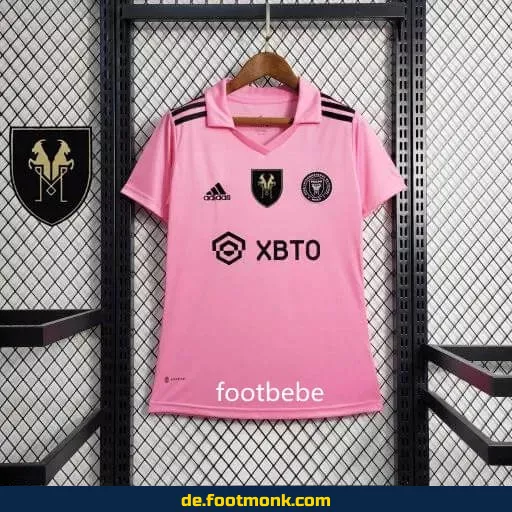 Inter Miami Damen Trikot 2023/2024 – Rosa mit offiziellem Inter Miami Patch | Fußballtrikot Damen | Günstige Fussballtrikots | Nike Vereinstrikot | Personalisierbar