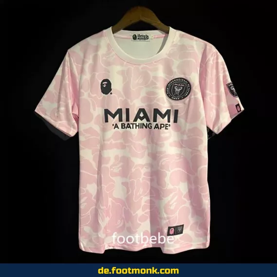 Inter Miami x BAPE Fussballtrikot 2023/2024 – Rosa | Günstige Fußballtrikots | Herren, Damen & Kinder | Authentische Vereinstrikots | Nike & Adidas