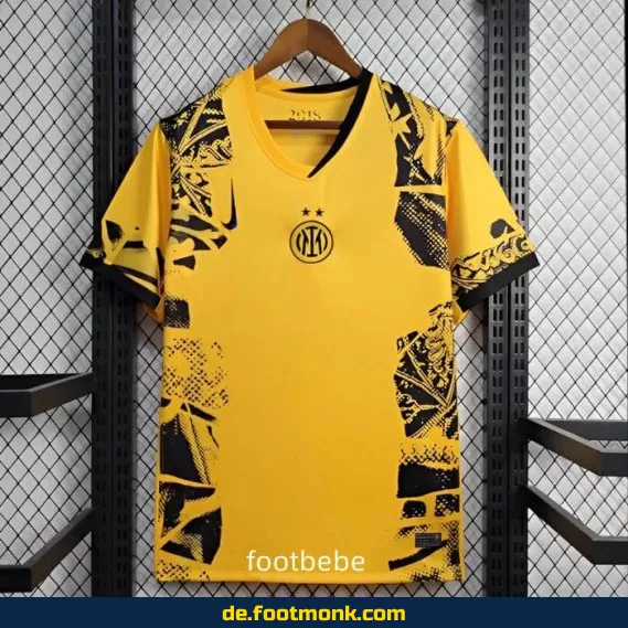 Inter Mailand Trikot 2024/2025 Drittauswärts Gelb – Günstige Fußballtrikots | Herren, Damen & Kinder | Authentisch | Nike/Adidas | Personalisierbar