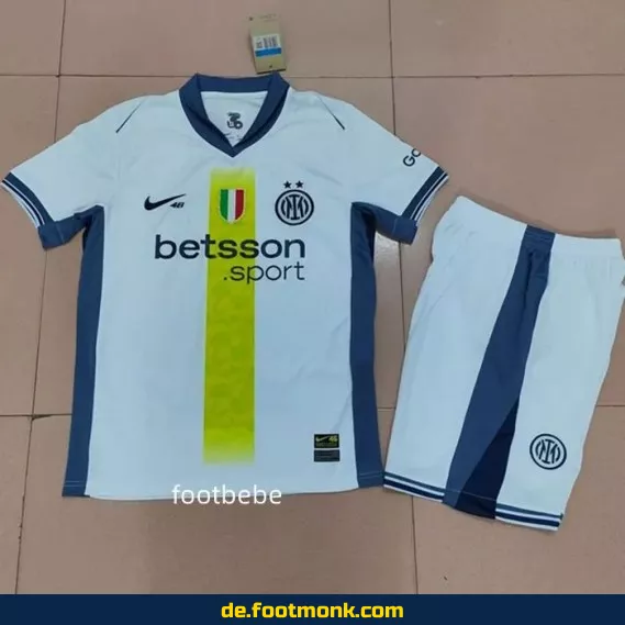 Inter Milan Kinder Fußballtrikot 2024/2025 – Valentino Rossi Edition | Günstige Fussballtrikots online kaufen | Authentische Vereinstrikots für Kinder