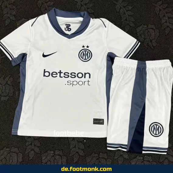 Inter Milan Kinder Fußballtrikot 2024/2025 Auswärts – Günstige Fussballtrikots Online Kaufen