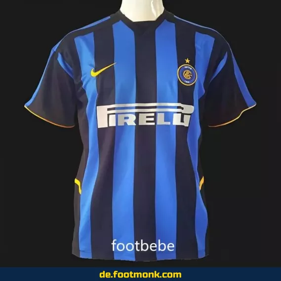 Inter Milan Vintage Trikot Heim 2002-2004 – Retro Fußballtrikot Herren/Damen/Kinder – Authentisches Vereinstrikot – Günstig online kaufen