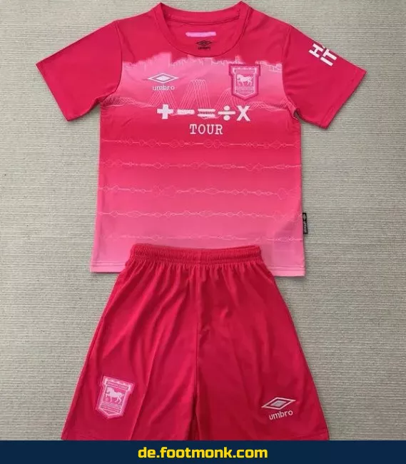 Ipswich Town Kinder Trikot 2024/2025 Dritte Farbe Rose – Günstige Fußballtrikots Online Kaufen