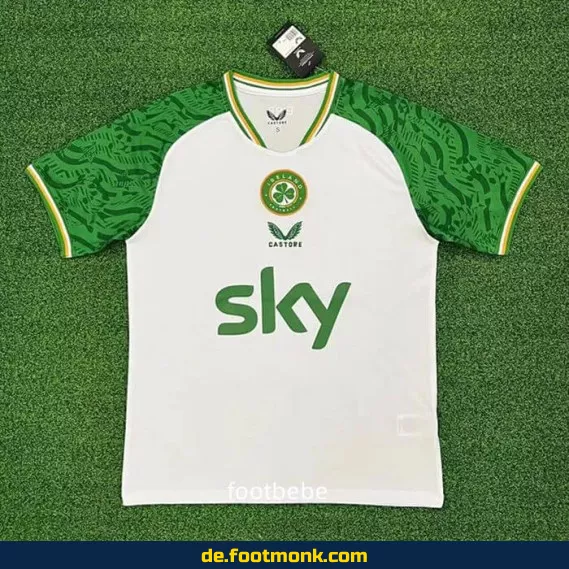 Irland Fußballtrikot 2025/2026 Weiß – Authentisches Herren/Damen/Kinder Trikot – Günstig online kaufen