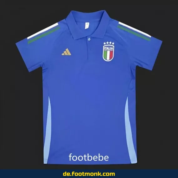 Fußballtrikot Italien 2024 Polo Blau – Authentisches Herren Trikot | Günstig Online Kaufen