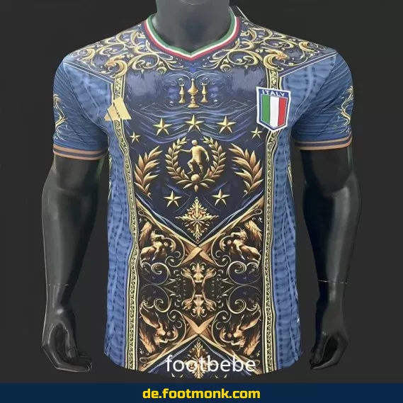 Offizielles Italien Heimtrikot 2024 – Blaue Sonderedition | Fußballtrikot Herren/Damen/Kinder | Günstig online kaufen