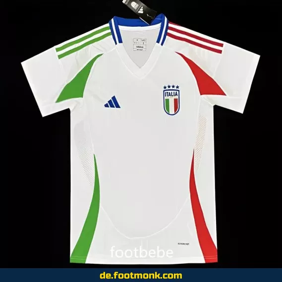Italien EM 2024 Heimtrikot weiß – Authentisches Fußballtrikot für Herren